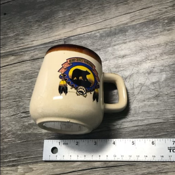 Vintage Great Smoky Mountain Bear Mug - Picture 3 of 5